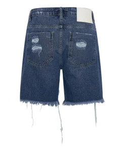 Denim Shorts|ONE TEASPOON Rosewood Stevies Long Length Boyfriend Shorts