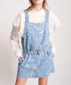 Midi & Maxi Dresses|ONE TEASPOON Royal Salt Denim Pini Dress