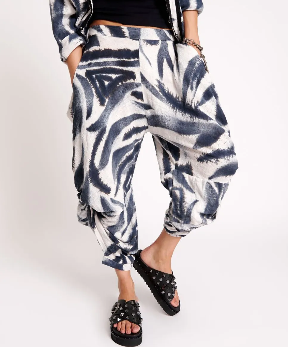 Bottoms|ONE TEASPOON Runaway Muslin Gypsy Harem Pants