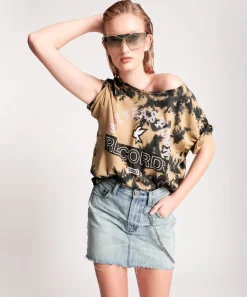 Denim Skirts|ONE TEASPOON Salty Dog Chained 2020 Mini Skirt