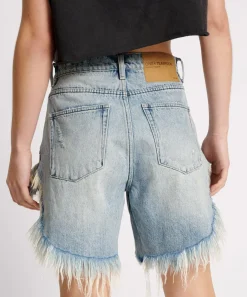 Denim Shorts|ONE TEASPOON Salty Dog Frankies High Waist Denim Shorts