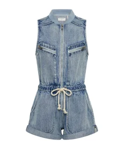 Denim Jumpsuits|ONE TEASPOON Salty Dog Lilly Denim Jumpsuit