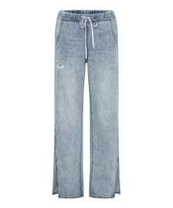 Denim Jeans|ONE TEASPOON Salty Dog Roadhouse Wide Leg Drawstring Jeans