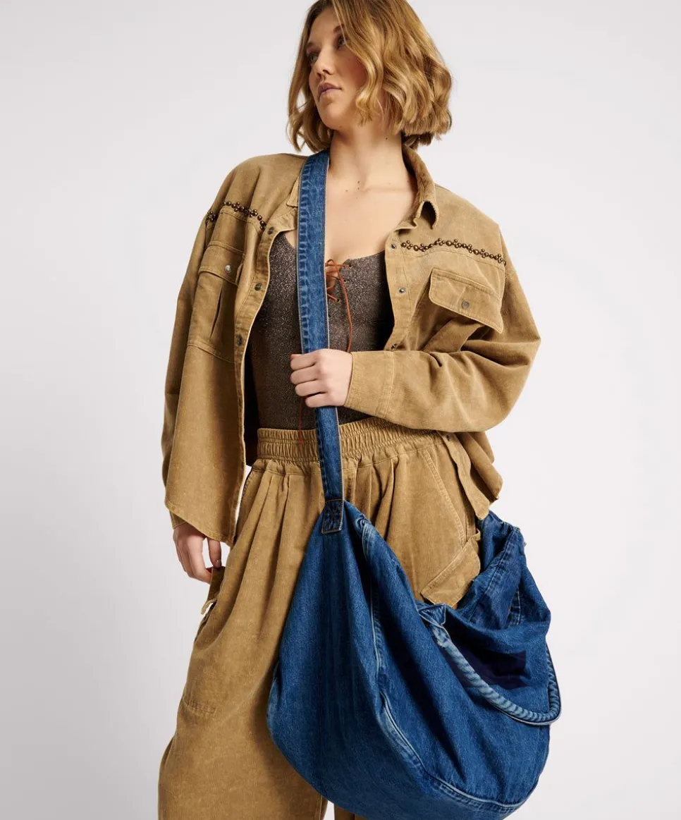 Accessories|ONE TEASPOON Salty Sailor Denim Overnighter Bag