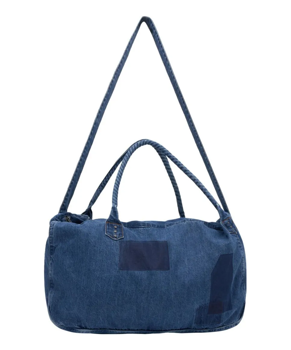 Accessories|ONE TEASPOON Salty Sailor Denim Overnighter Bag
