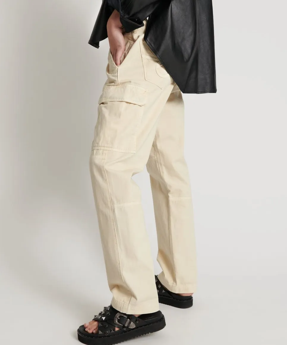 Bottoms|ONE TEASPOON Sand Cargo Motion Pants