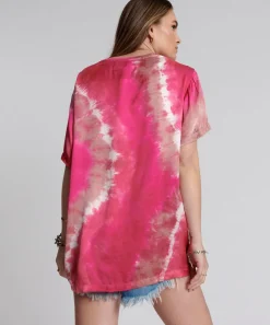 Basic Tees|ONE TEASPOON Satin Solar Flare Tee