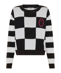 Knitwear|ONE TEASPOON Scoreboard Smiley Knit Sweater