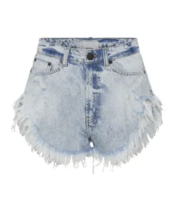 Denim Shorts|ONE TEASPOON Scout High Waist Flippy Denim Shorts