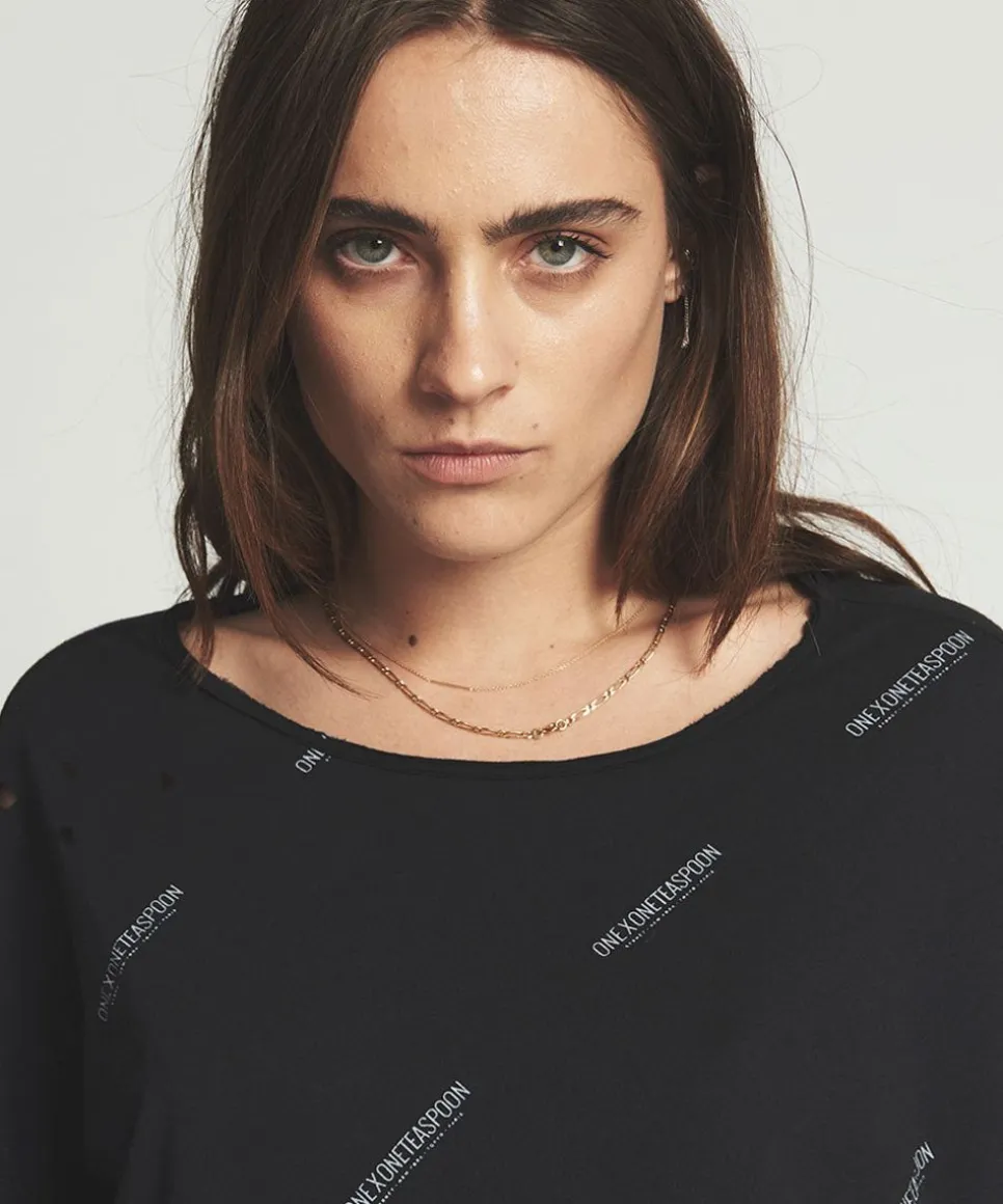 Graphic Tees|ONE TEASPOON Signature Valentine Longsleeve Tee