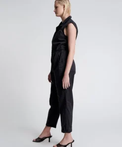 Denim Jumpsuits|ONE TEASPOON Sleeveless Olivia Aviator Jumpsuit