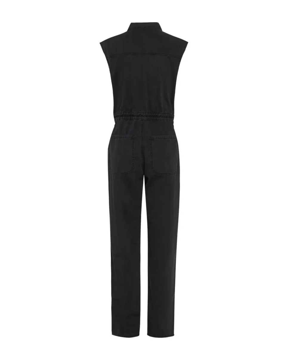 Denim Jumpsuits|ONE TEASPOON Sleeveless Olivia Aviator Jumpsuit