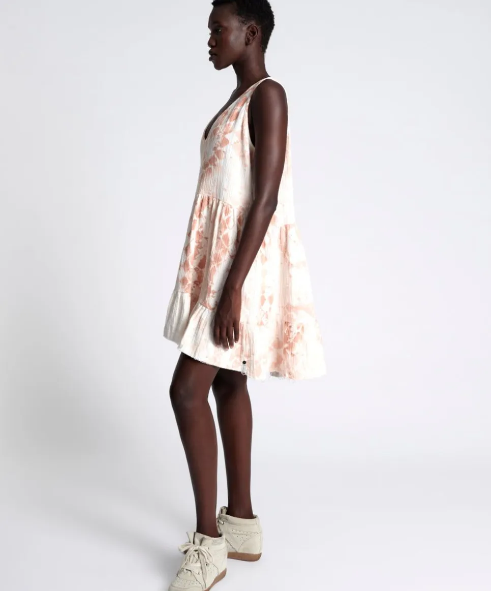 Mini Dresses|ONE TEASPOON Soft Snake Gypsy Dress