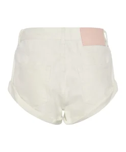 Denim Shorts|ONE TEASPOON Soft White Bandits Low Waist Denim Shorts