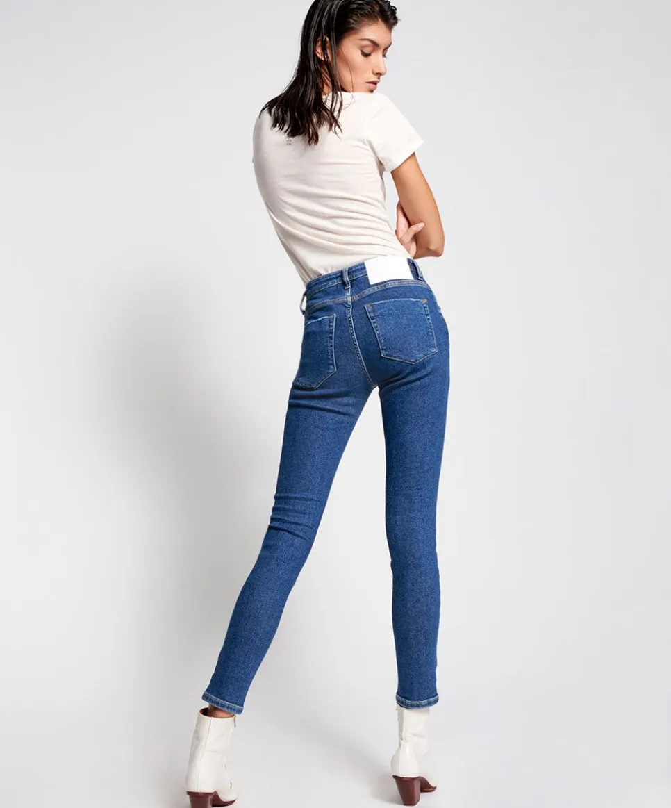 Denim Jeans|ONE TEASPOON Soho Blue Freebirds Ii High Waist Skinny Jeans