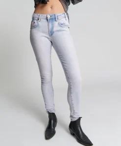 Denim Jeans|ONE TEASPOON Soho Haze Freebirds Ii High Waist Skinny Jeans
