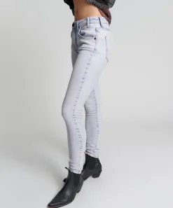 Denim Jeans|ONE TEASPOON Soho Haze Freebirds Ii High Waist Skinny Jeans