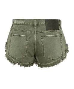 Denim Shorts|ONE TEASPOON St Khaki Dukes Low Waist Denim Shorts