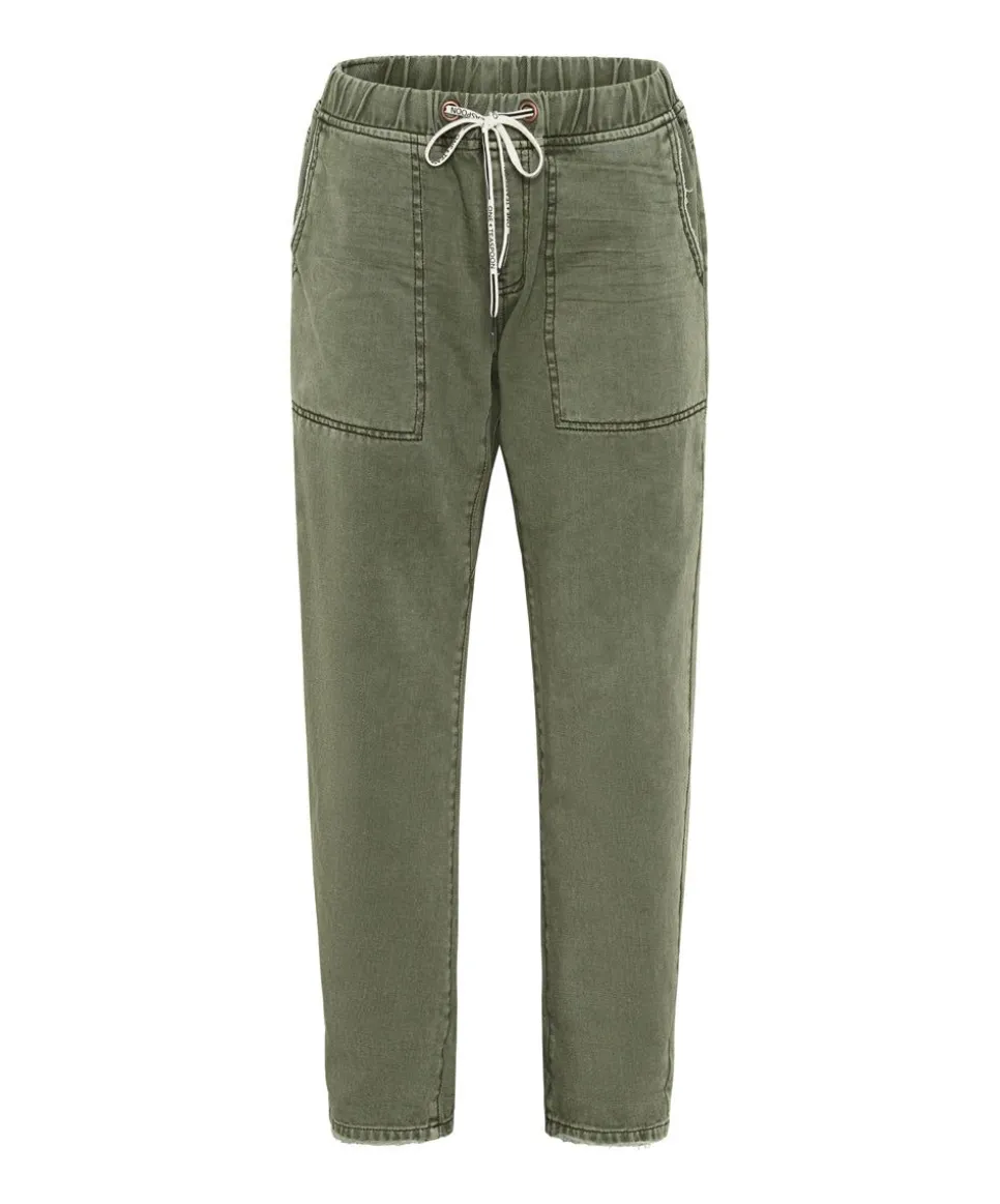 Denim Jeans|ONE TEASPOON St Khaki Shabbies Drawstring Boyfriend Jeans