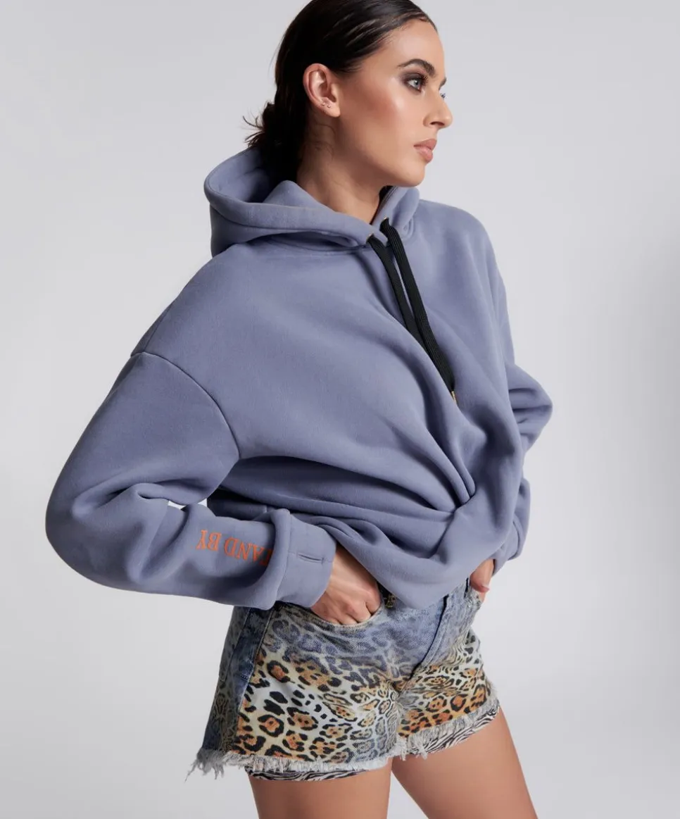 Hoodies And Sweats|ONE TEASPOON Stand By Twisted Hoody