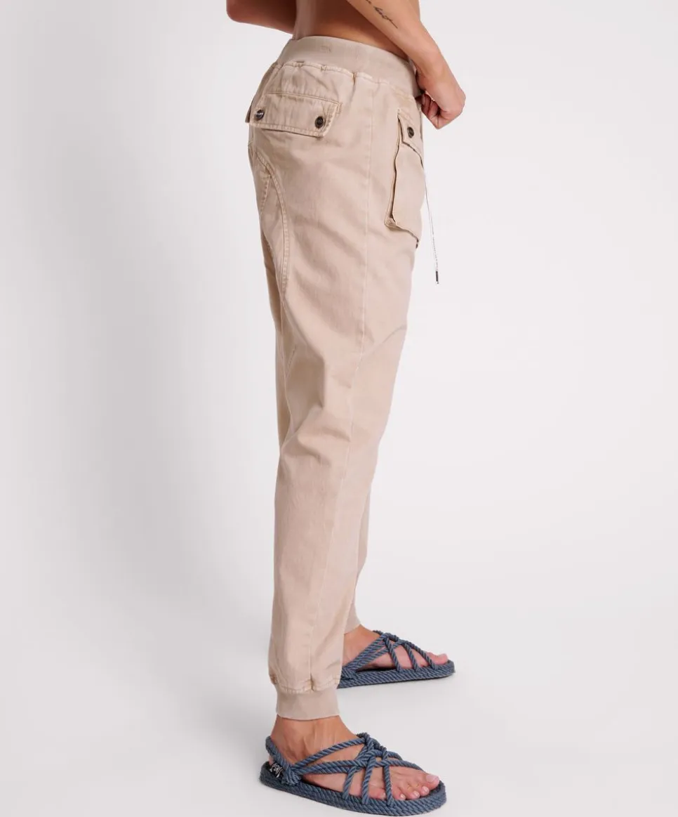 Bottoms|ONE TEASPOON Stone Canvas Cadet Pants