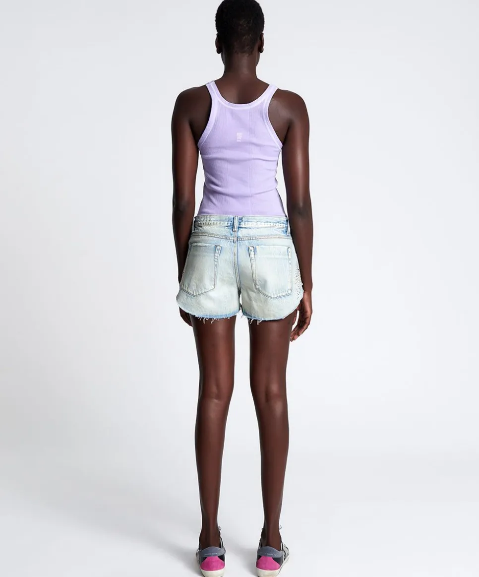 Denim Shorts|ONE TEASPOON Stoned Cowboy Bonitas Low Waist Denim Shorts