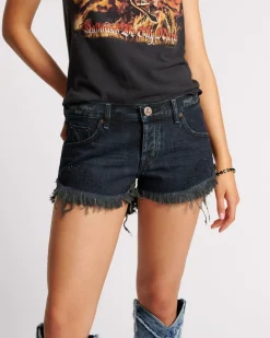 Denim Shorts|ONE TEASPOON Stoned Cowboy Dukes Low Waist Denim Shorts