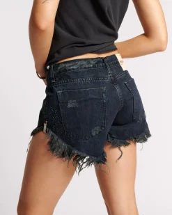 Denim Shorts|ONE TEASPOON Stoned Cowboy Dukes Low Waist Denim Shorts