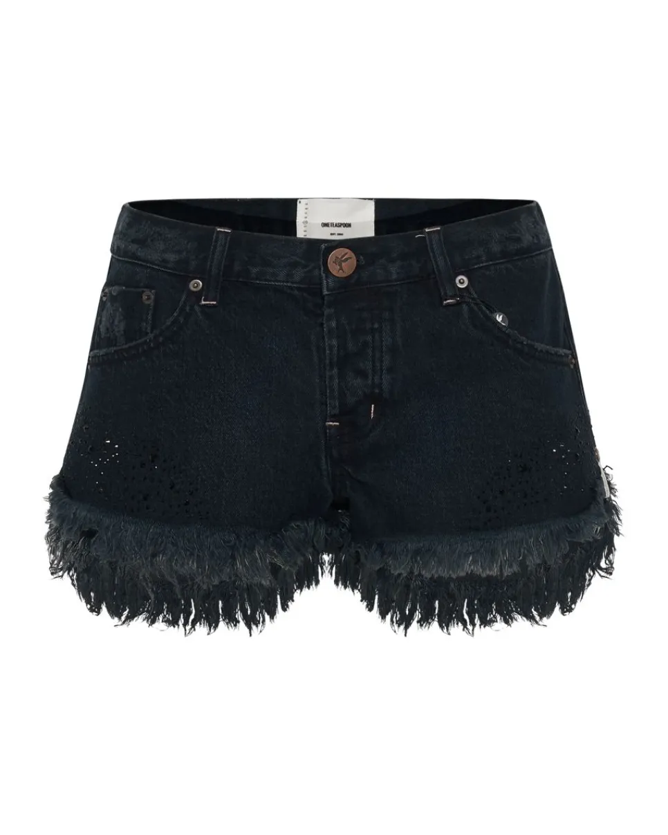 Denim Shorts|ONE TEASPOON Stoned Cowboy Dukes Low Waist Denim Shorts