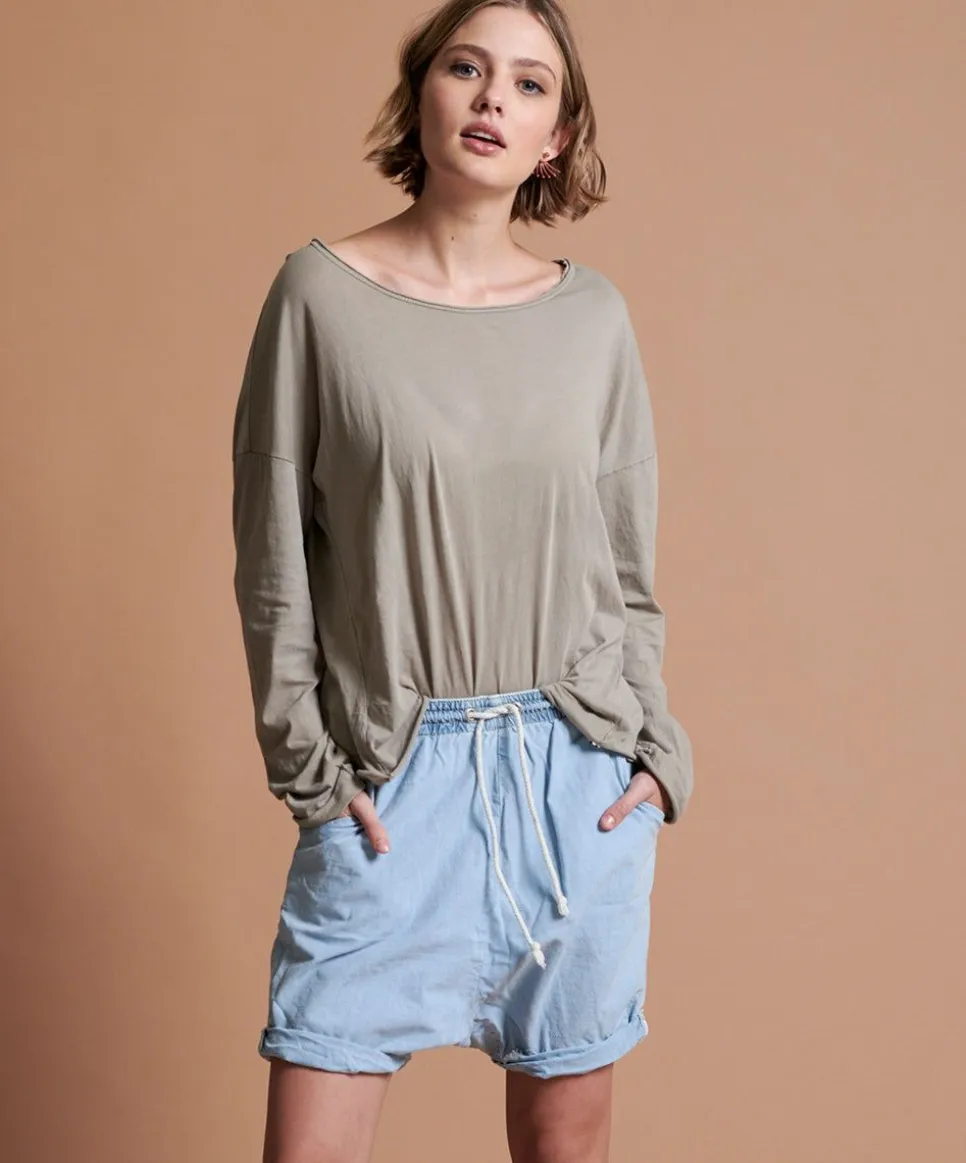 Denim Shorts|ONE TEASPOON Summer Blue Super Trackie Shorts