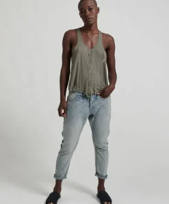 Denim Jeans|ONE TEASPOON Sunbleach Blue Saints Boyfriend Jeans