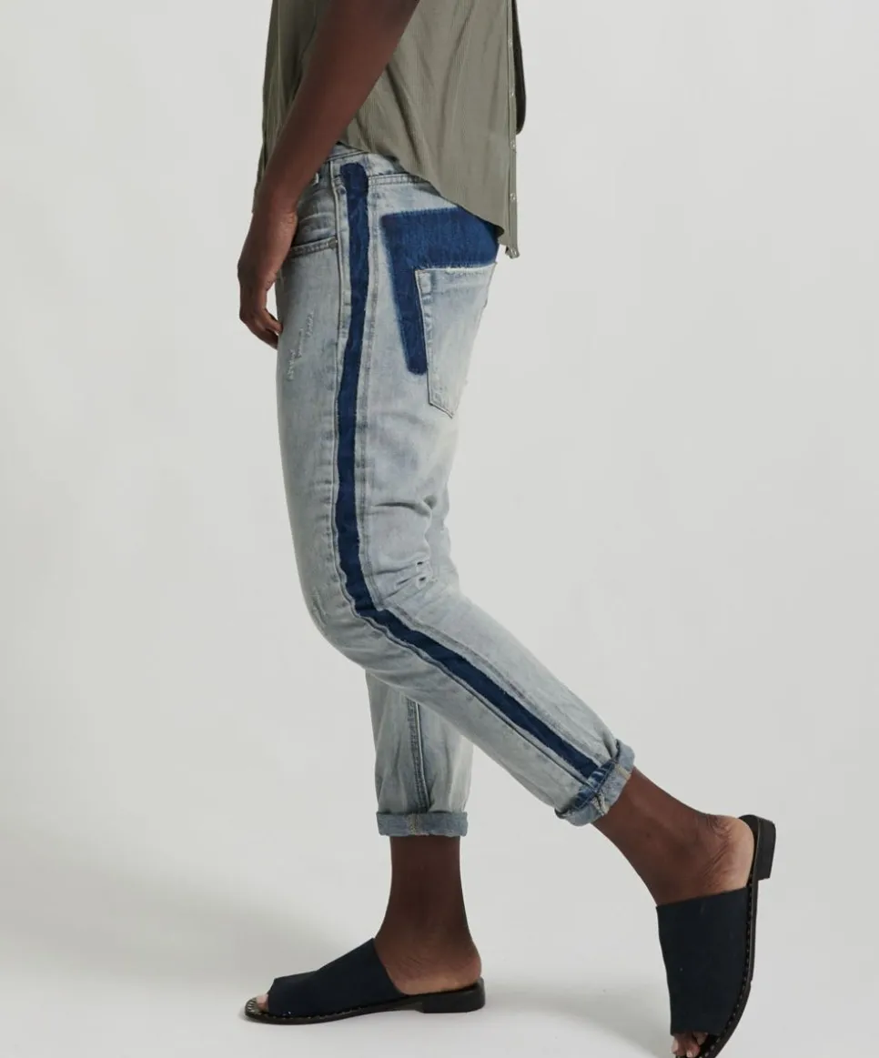 Denim Jeans|ONE TEASPOON Sunbleach Blue Saints Boyfriend Jeans