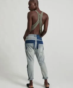 Denim Jeans|ONE TEASPOON Sunbleach Blue Saints Boyfriend Jeans