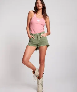 Denim Shorts|ONE TEASPOON Super Khaki Bonita High Waist Denim Shorts