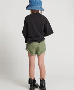 Clothing|ONE TEASPOON Super Khaki Kids Bandit Denim Shorts
