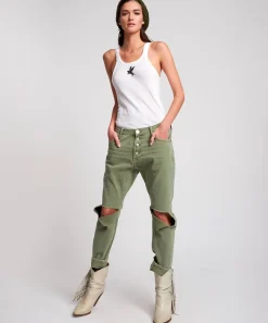 Denim Jeans|ONE TEASPOON Super Khaki Saints Boyfriend Jeans