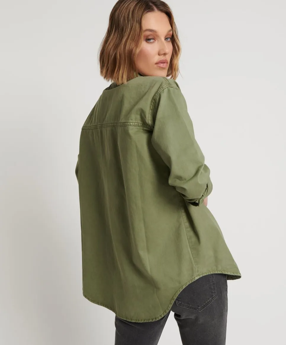Shirts|ONE TEASPOON Super Khaki Soho Shirt