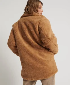 Jackets|ONE TEASPOON Tan Teddy Coat