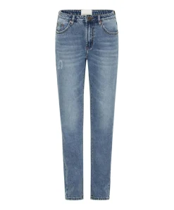Denim Jeans|ONE TEASPOON Texas Blue Truckers Mid Rise Straight Leg Jeans