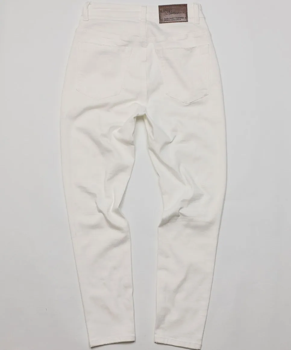 Denim Jeans|ONE TEASPOON True White High Waist Freebirds Ii