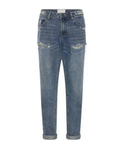 Denim Jeans|ONE TEASPOON Used Blue 1982S High Waist Balloon Jeans