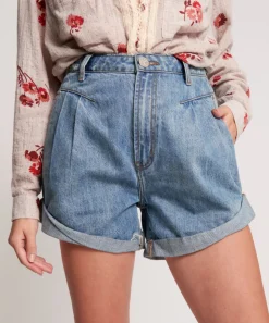 Denim Shorts|ONE TEASPOON Venice Streetwalkers High Waist 80S Shorts
