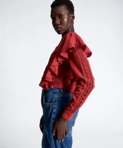 Tops|ONE TEASPOON Victoria Longsleeve Crop