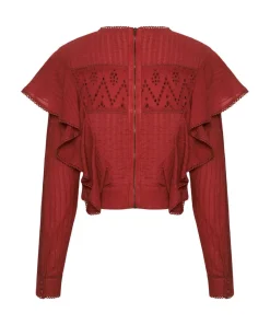 Tops|ONE TEASPOON Victoria Longsleeve Crop