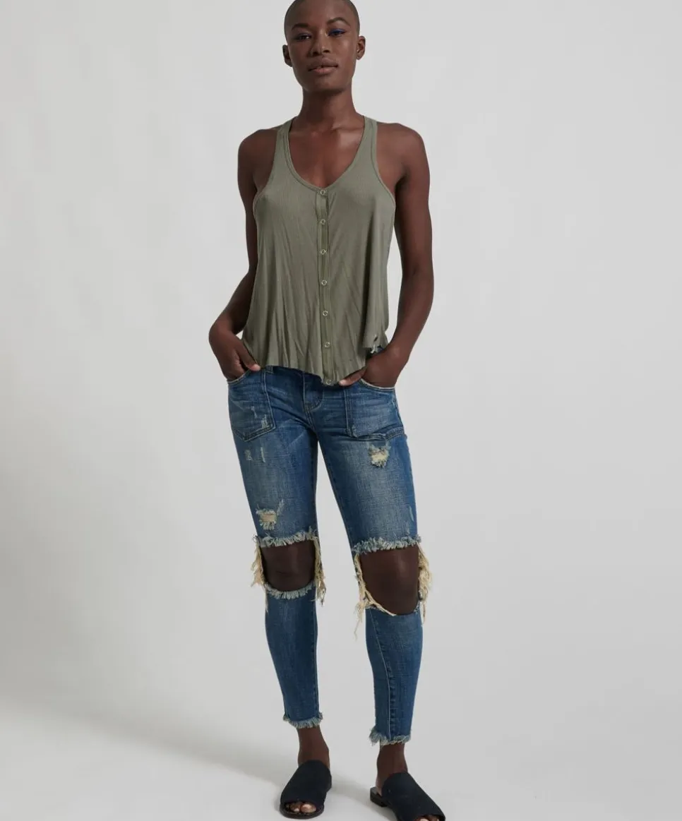 Denim Jeans|ONE TEASPOON Vintage Indigo Freebirds Ii