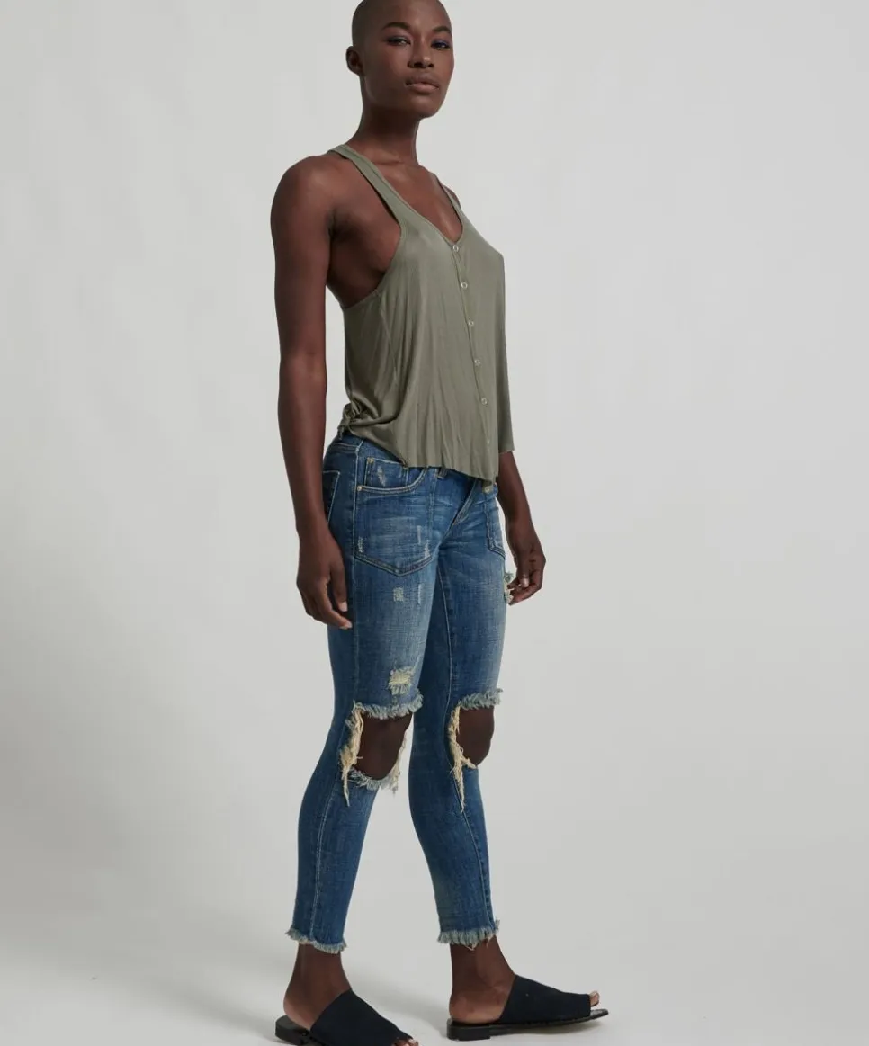 Denim Jeans|ONE TEASPOON Vintage Indigo Freebirds Ii