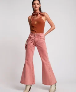 Denim Jeans|ONE TEASPOON Vintage Red Marines Mid Waist Flare