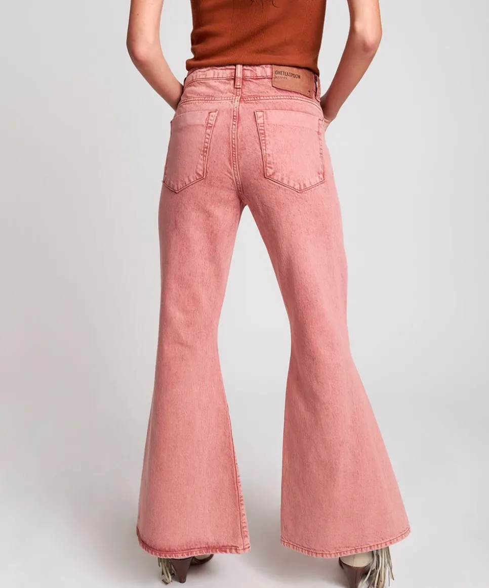 Denim Jeans|ONE TEASPOON Vintage Red Marines Mid Waist Flare