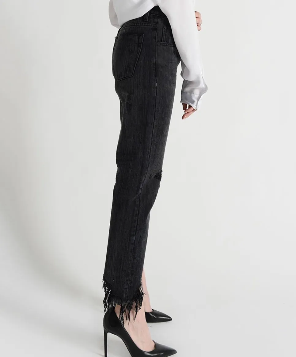 Denim Jeans|ONE TEASPOON Volcanic Awesome Baggies High Waist Straight Leg Jeans