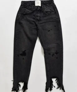 Denim Jeans|ONE TEASPOON Volcanic Awesome Baggies High Waist Straight Leg Jeans